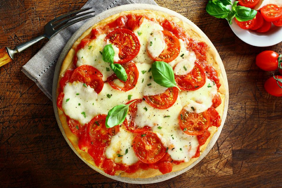 La pizza , La pizza quatre saisons , Italie
