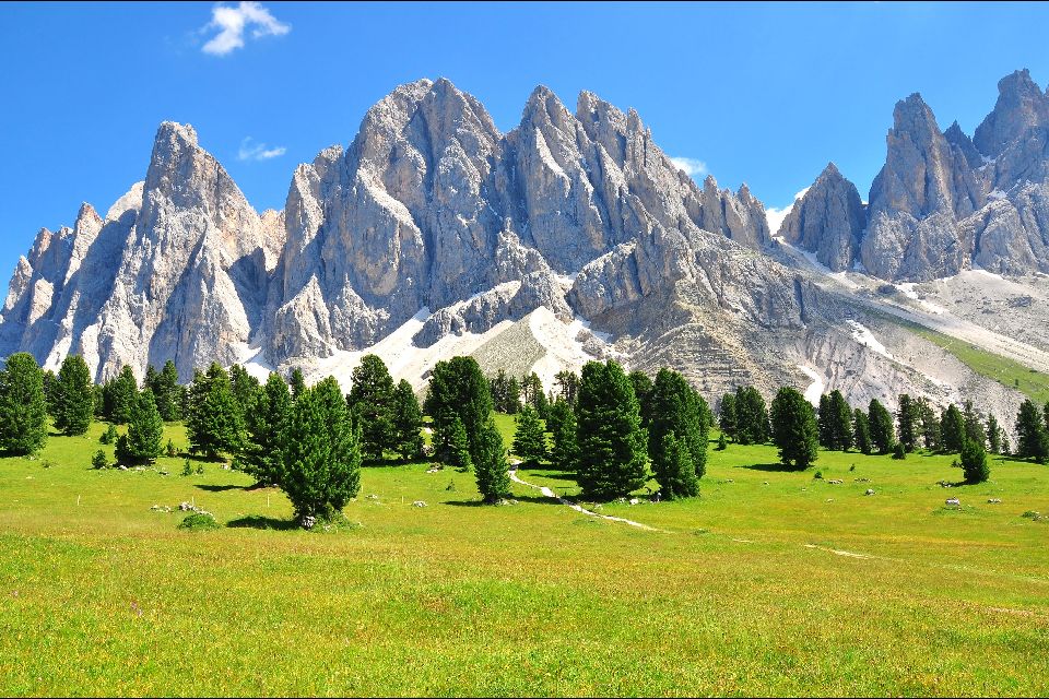 La montagna , Le Dolomiti , Italia