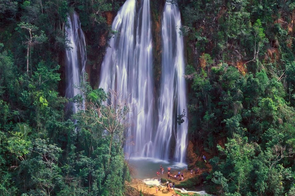 An oasis of greenery and refreshing air, Salto de Limon (waterfall), Landscapes, Dominican Republic