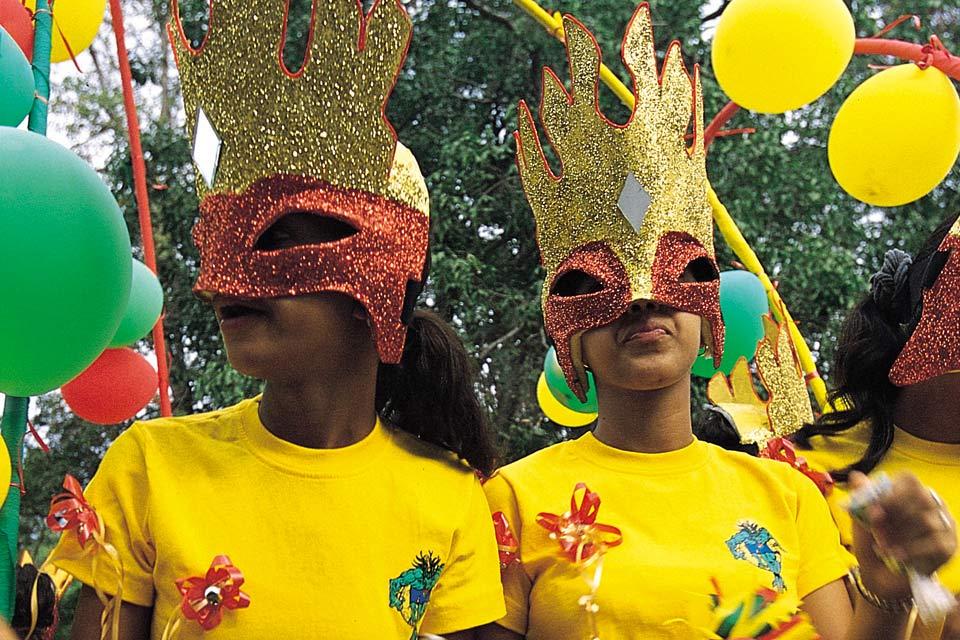 Der Karneval , Der Umzug , Dominikanische Republik