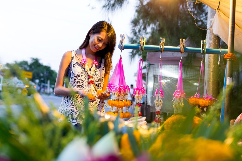Los mercados de flores, Arte y cultura, Bangkok, Tailandia