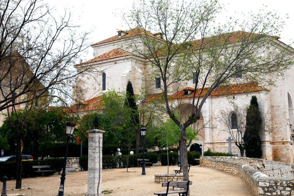 La iglesia de la Asunción en Chinchón , España