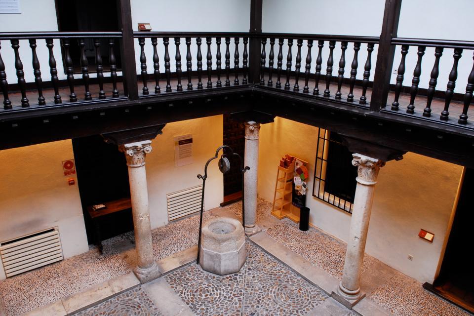 La casa de Cervantes en Alcala de Henares , España