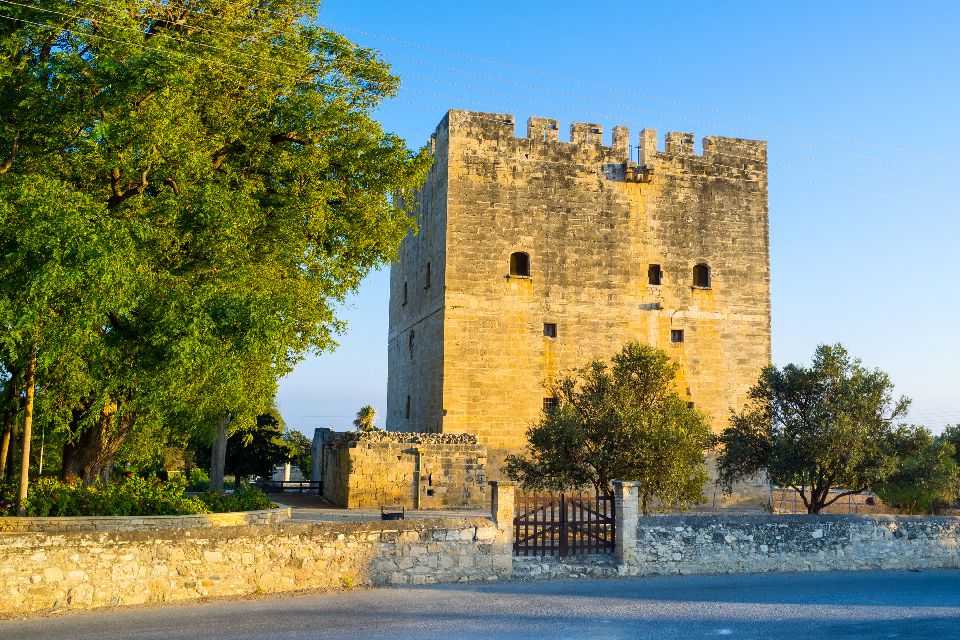 Die Burg Kolossi , Der Bergfried von Kolossi , Zypern