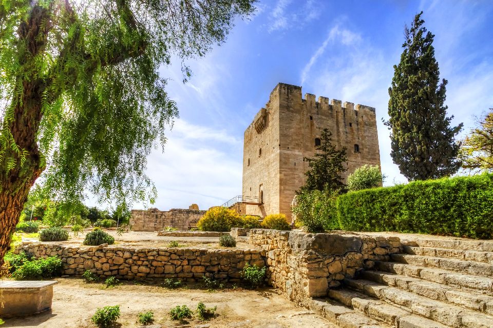 Die Burg Kolossi , Zypern