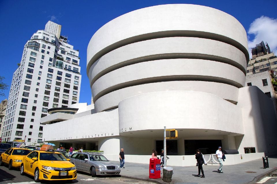 Le musée Solomon R. Guggenheim , Musée Guggenheim , Etats-Unis