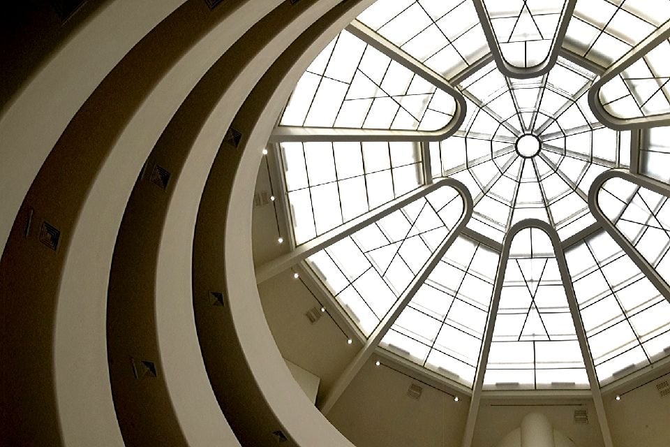 Le musée Solomon R. Guggenheim , Etats-Unis