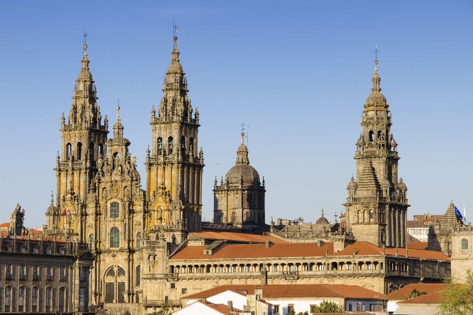 La Catedral de Santiago de Compostela , España