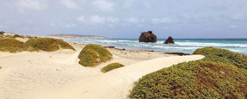 The wreckage of Cabo Santa Maria - Cape Verde