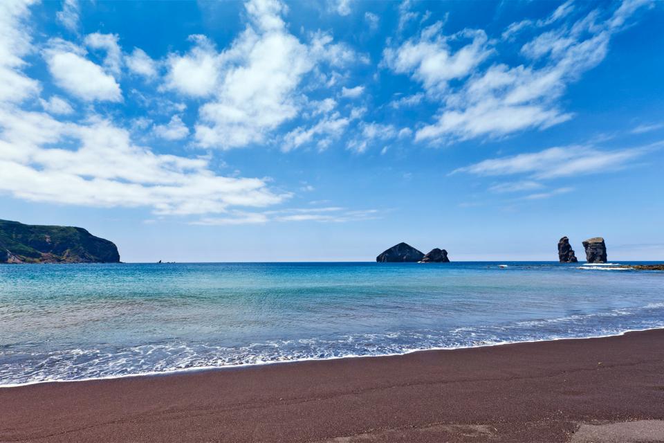 Las playas de São Miguel y de Faial , Las playas de São Miguel y de Faial, Azores , Portugal