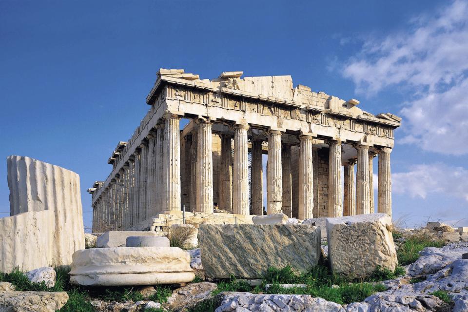 L'Acropole d'Athènes , Grèce