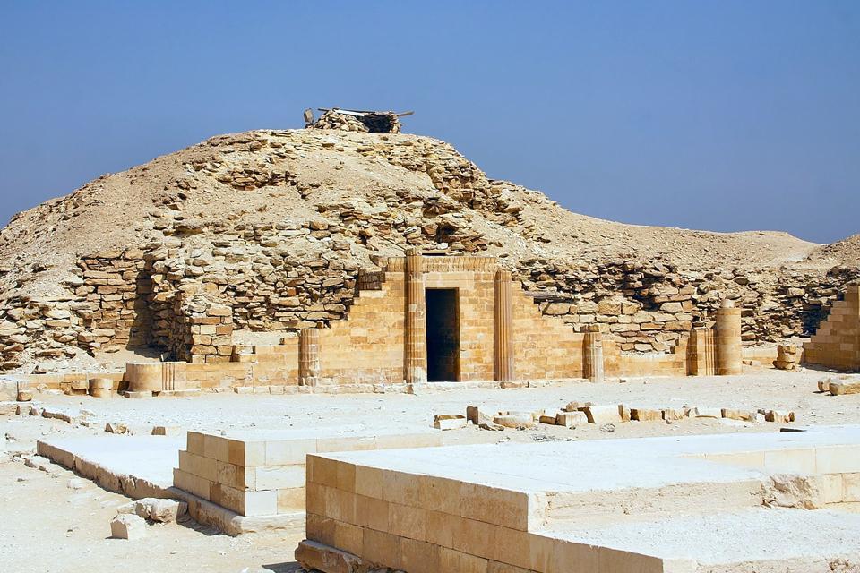 La nécropole de Saqqarah , Egypte