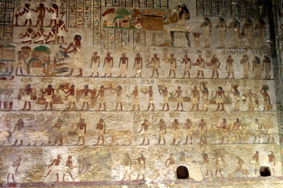 , La nécropole de Beni Hassan à Al-Minya, Les sites, Egypte