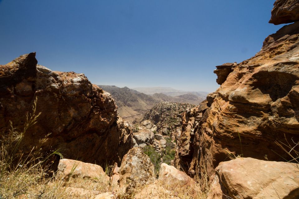 , La riserva naturale di Dana, I paesaggi, Giordania