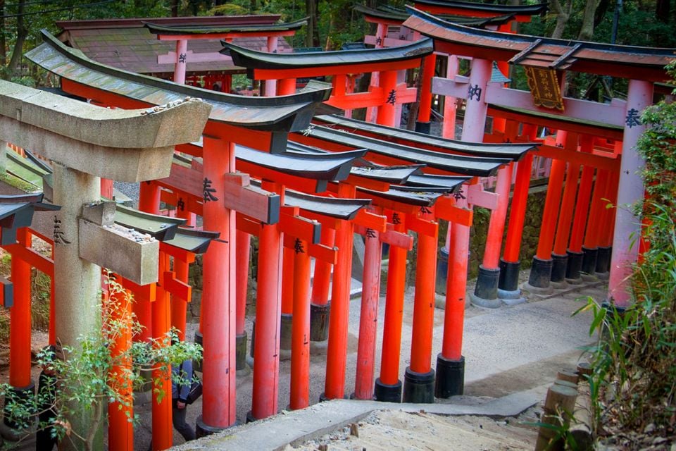 KYOTO- Fushimi Inari Taisha , L'un des sites les plus visités au Japon , Japon