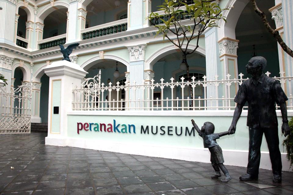 Le musée Peranakan , Singapur