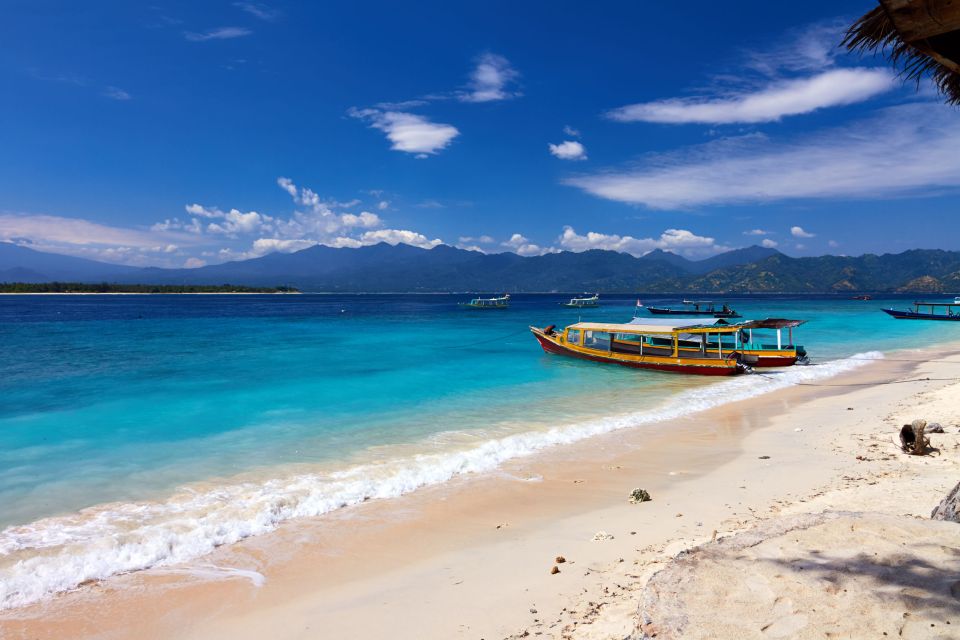 , Le isole Gili, Le rive, Lombok