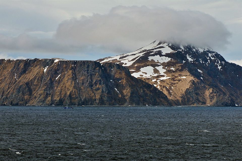 Las islas Aleutianas Alaska Estados