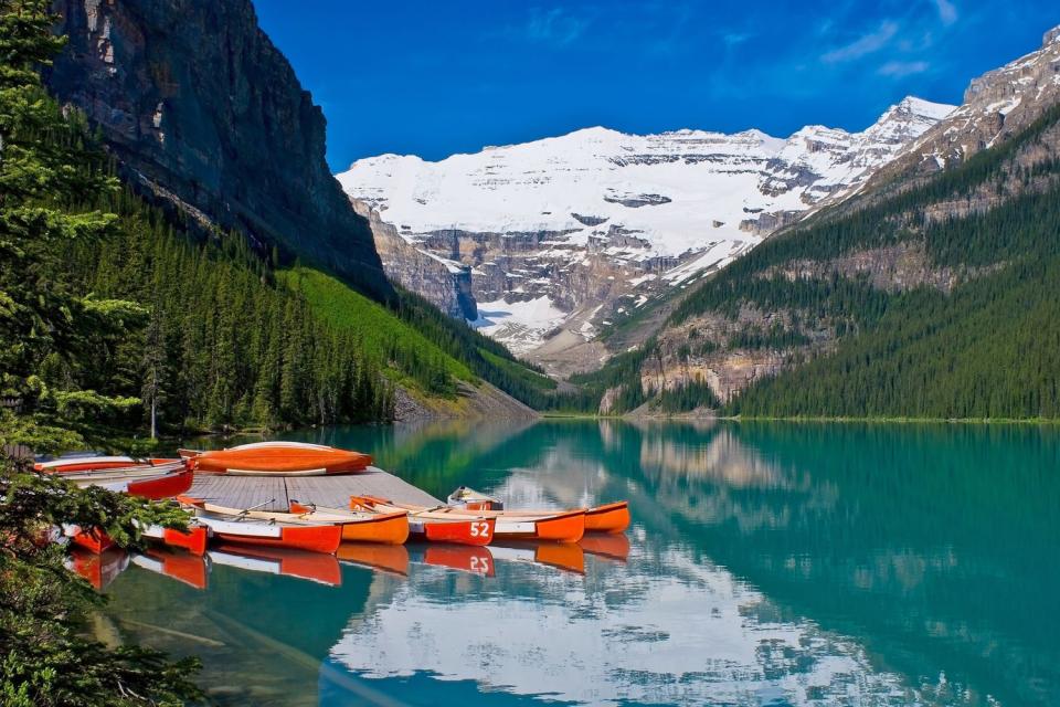Los lagos - Alberta - Canadá