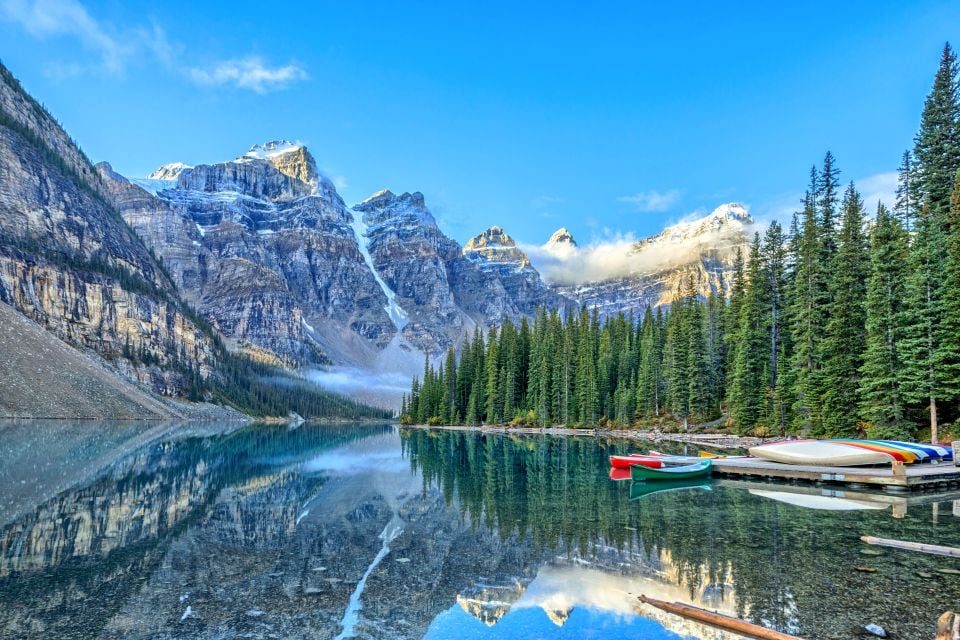 , El Parque Nacional de Banff, Los parques y las reservas naturales, Alberta