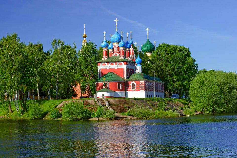 La iglesia San Dimitri , Rusia