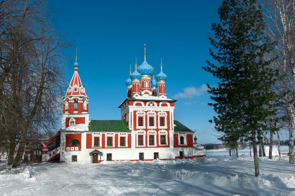 La iglesia San Dimitri , Rusia