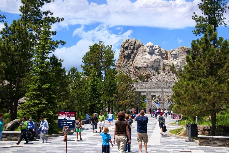 Le Mont Rushmore , Un site touristique incontournable , Etats-Unis