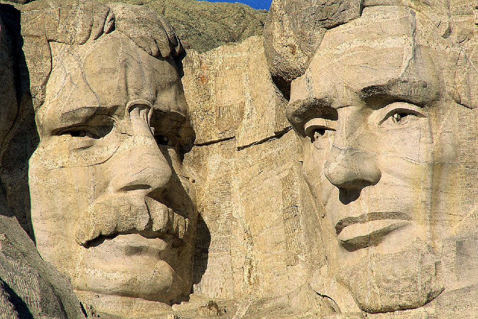 Le Mont Rushmore , Un hommage aux présidents , Etats-Unis