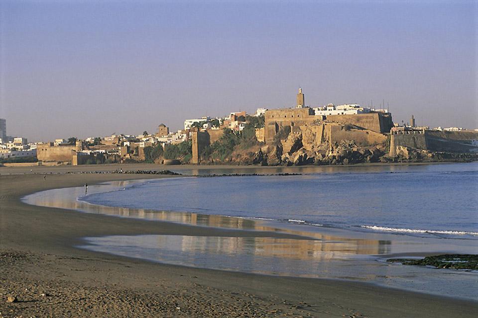 The beaches of Rabat , Morocco