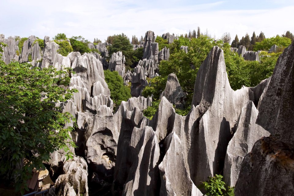 , The Stone Forest in Kunming, Landscapes, China's Western Provinces
