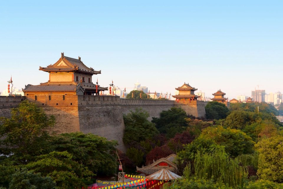 , Die Stadtmauer von Xi'an, Die Sehenswürdigkeiten, Die westlichen Provinzen