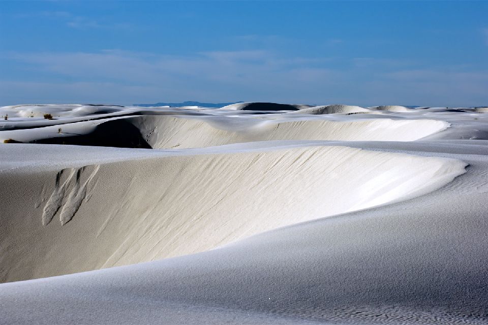 Le Monument national de sables blancs , Stati Uniti