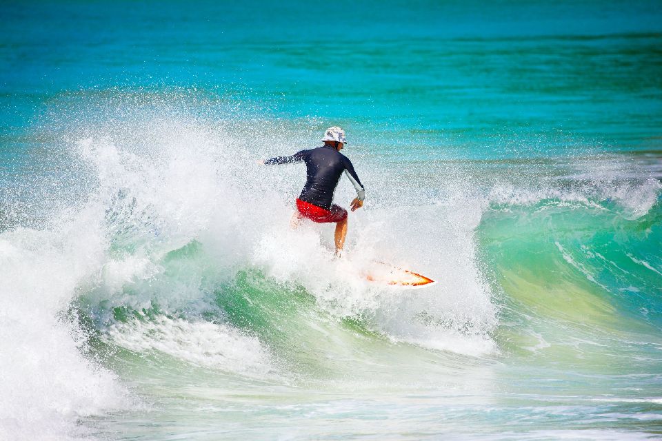 Surfing Western USA United States of America