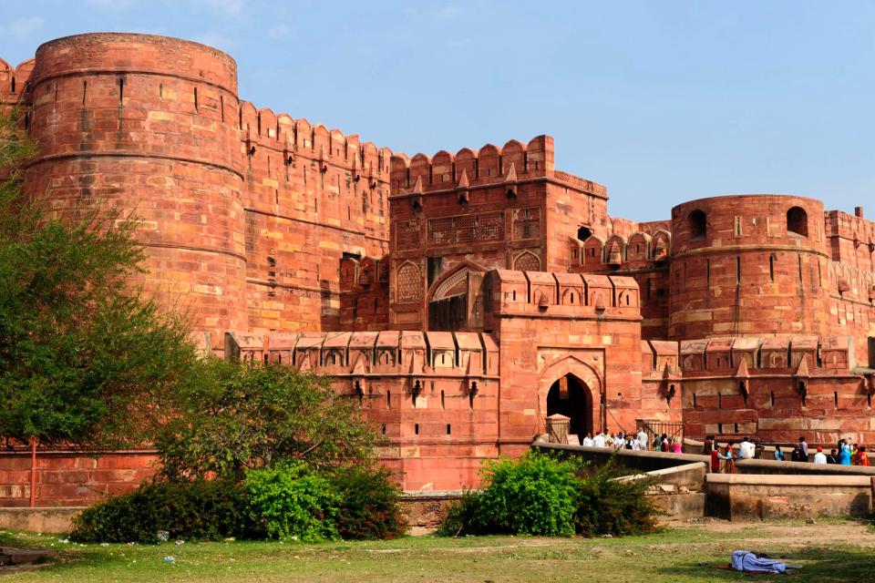 Il Forte rosso di Akbar , India