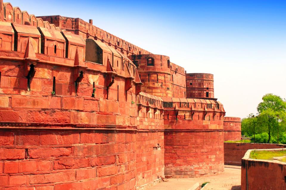Il Forte rosso di Akbar , India