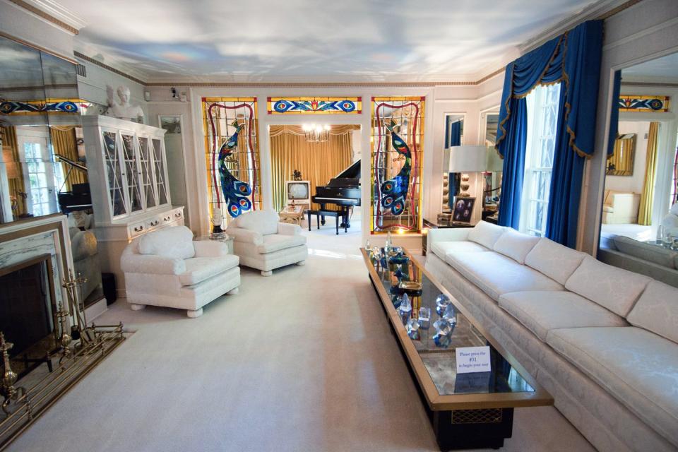 La «Graceland Mansion» de Elvis Presley , Estados Unidos