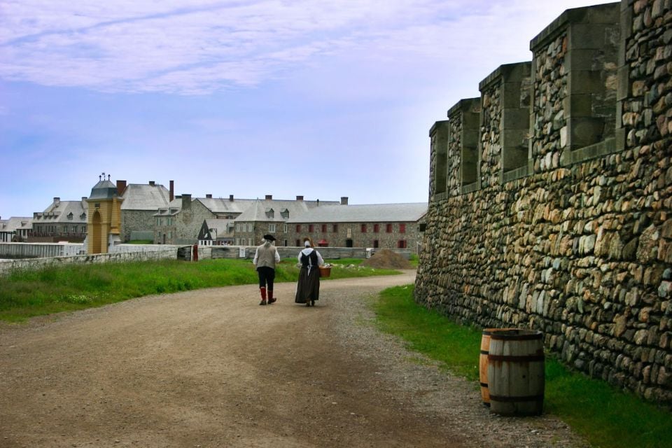 Les monuments, Louisbourg, forteresse, canada, amérique, nouvelle-ecosse, cap-breton, nova-scotia, fortification