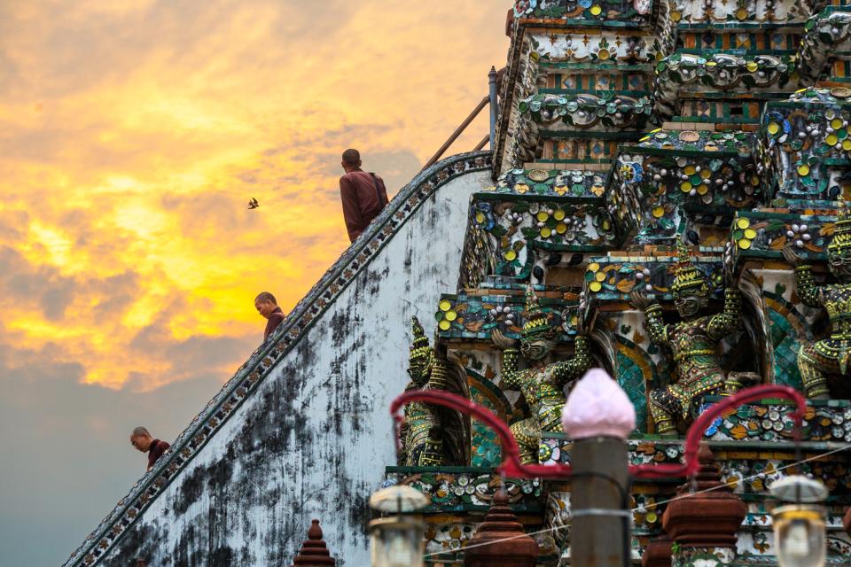 Wat Arun , Bangkok , Thaïlande