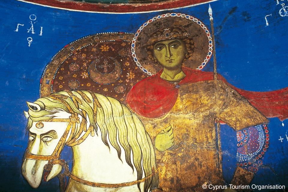 Les églises peintes du Troodos , Une église byzantine , Chypre