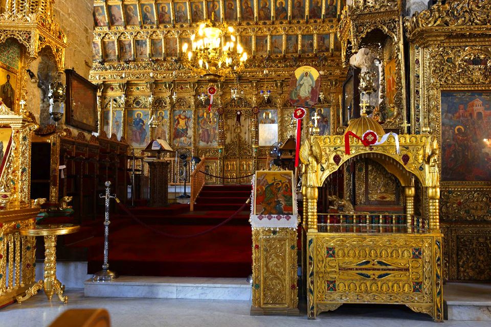 Die Kirche Sankt-Lazare von Larnaka , Die Ikonostase von Agios-Lazaros , Zypern