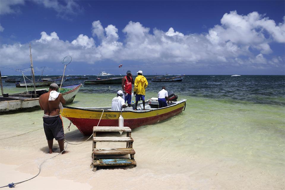 La plage de Cabeza de Toro , République dominicaine