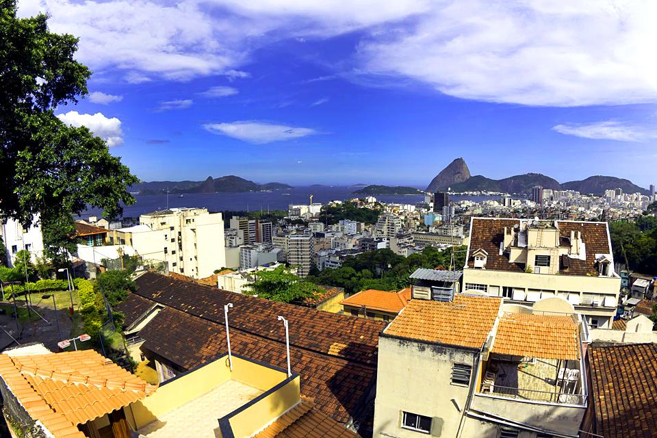 Le quartier de Santa teresa à Rio , Brésil