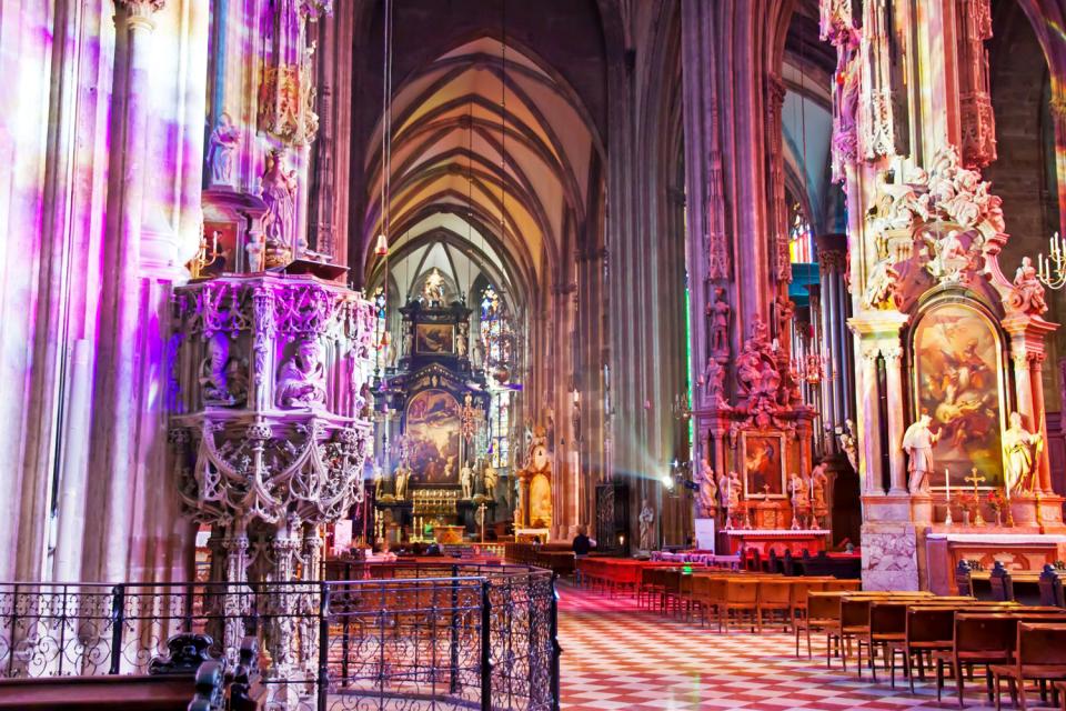 La cathédrale Saint-Etienne , Autriche