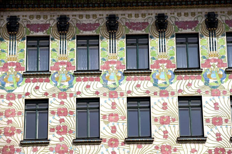 Les pavillons Otto Wagner à Karlsplatz , Autriche