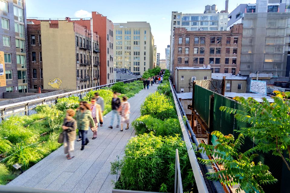 La High Line , Etats-Unis