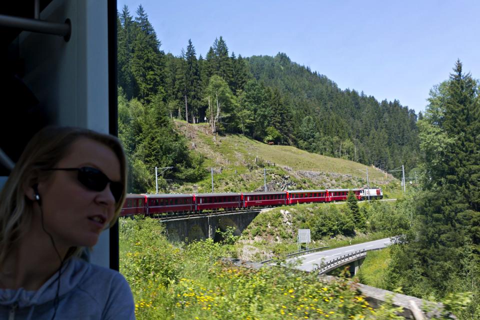 Le Glacier Express , Suisse