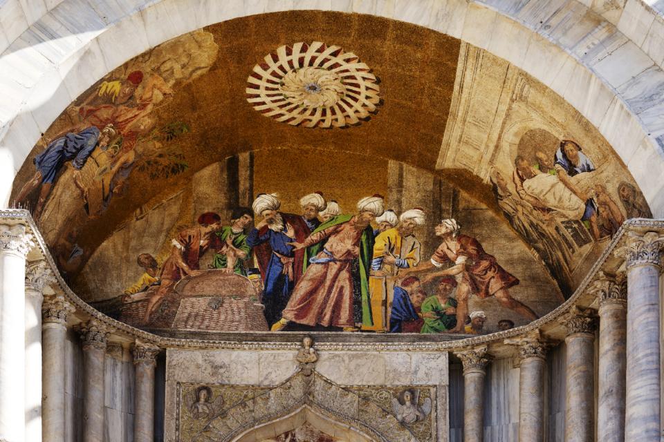 La Basilique Saint-Marc , Italie