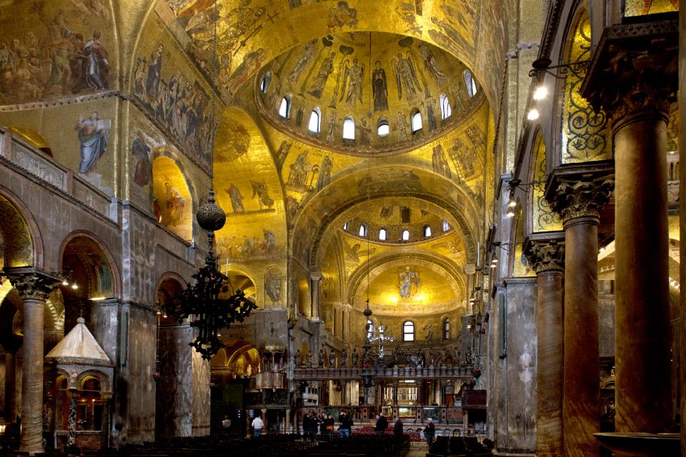 La Basilique Saint-Marc , Italie