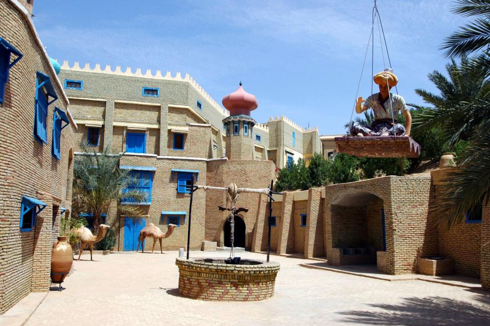 L'oasis de Tozeur , Tunisie