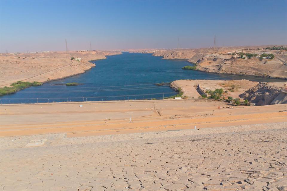 Les barrages d'Assouan , Egypte
